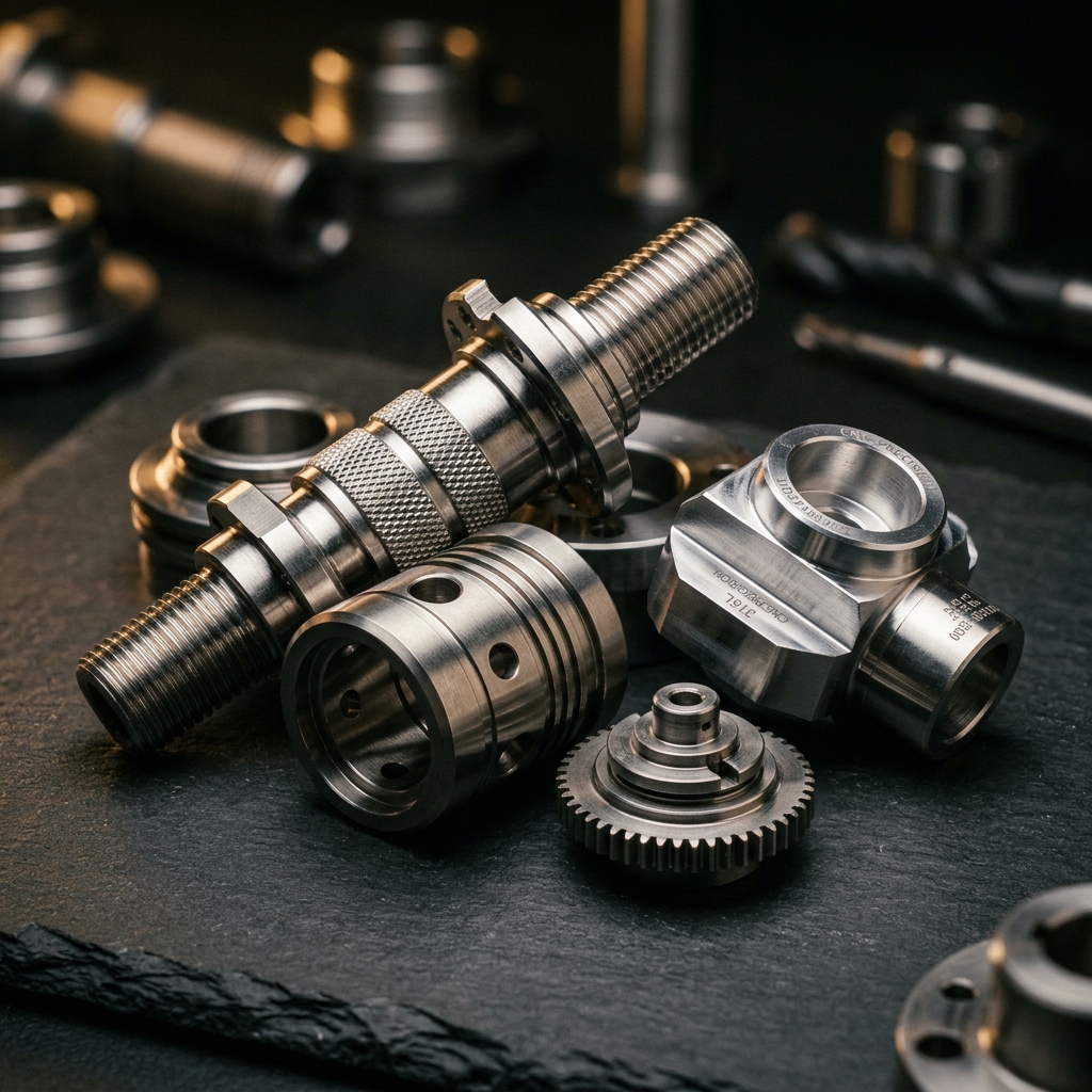 CNC İşlenmiş Parçalar